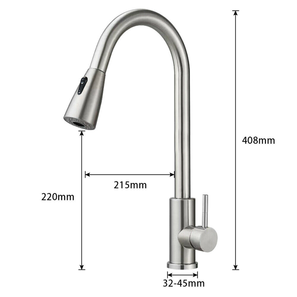 7Magic kitchen Faucet with Sprayer