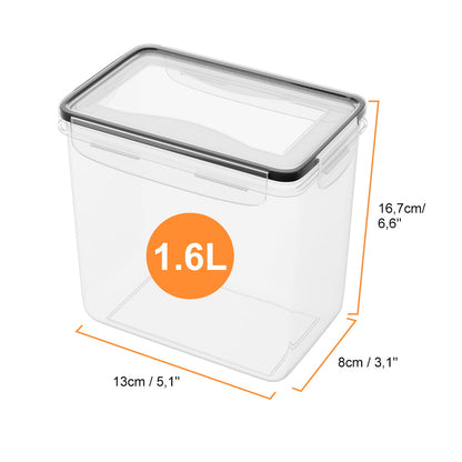 10 Pcs Food Storage Containers Set with Lids Plastic Containers