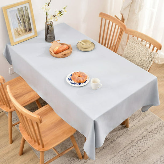 Rectangle Farmhouse Table Cover White