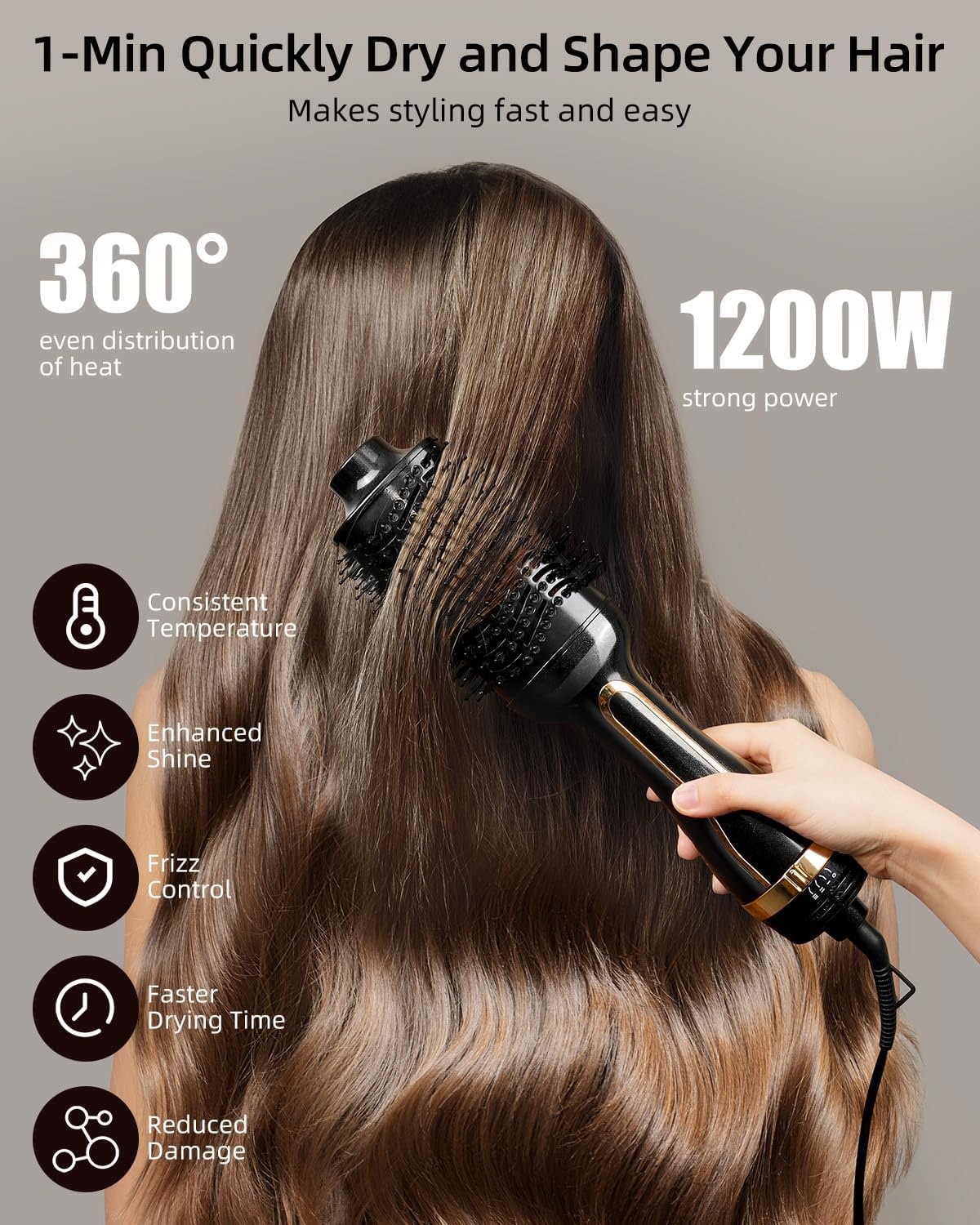 7MAGIC Blow Dryer Brush