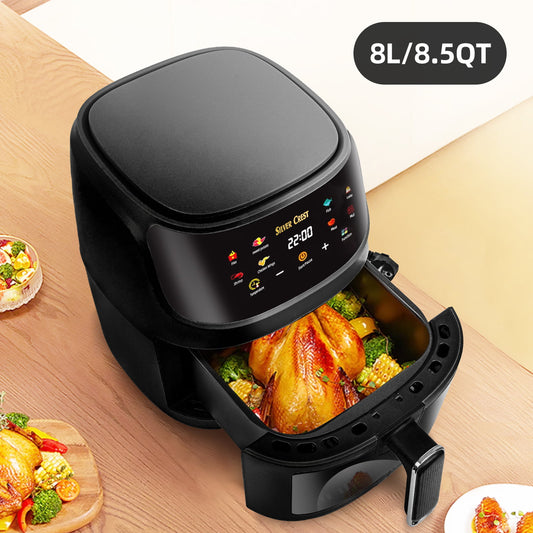 8.5 Quart Hot Air Fryer Oven-Black