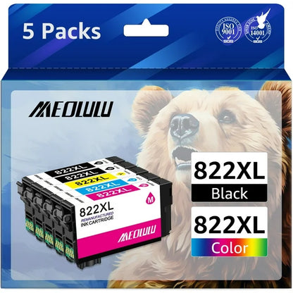 822 XL Ink Cartridge for Epson（5 Pack）