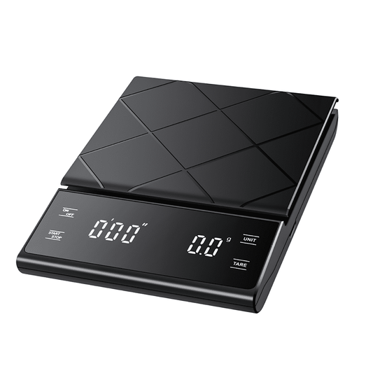 Digital Coffee Scale with Timer 3kg/0.1g-Back