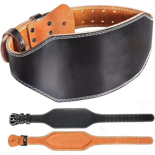 Leather Weight Lifting Belt-Size M