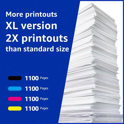 822XL Ink for Epson 822XL Ink Cartridges for Epson（4 Pack）