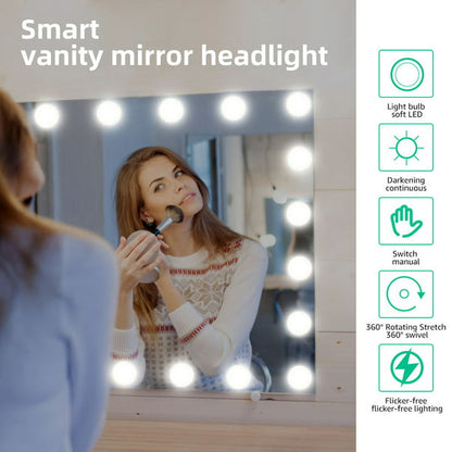 7Magic Dimmable LED Makeup Mirror