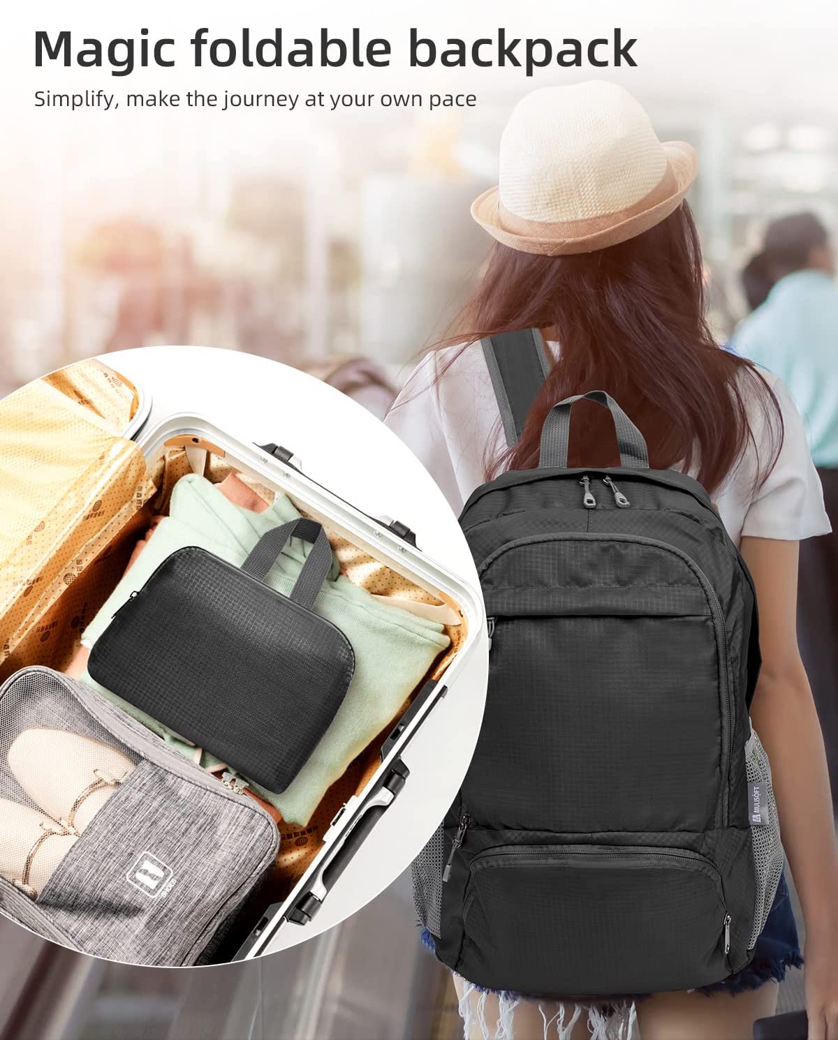 30L Unisex Lightweight Backpack