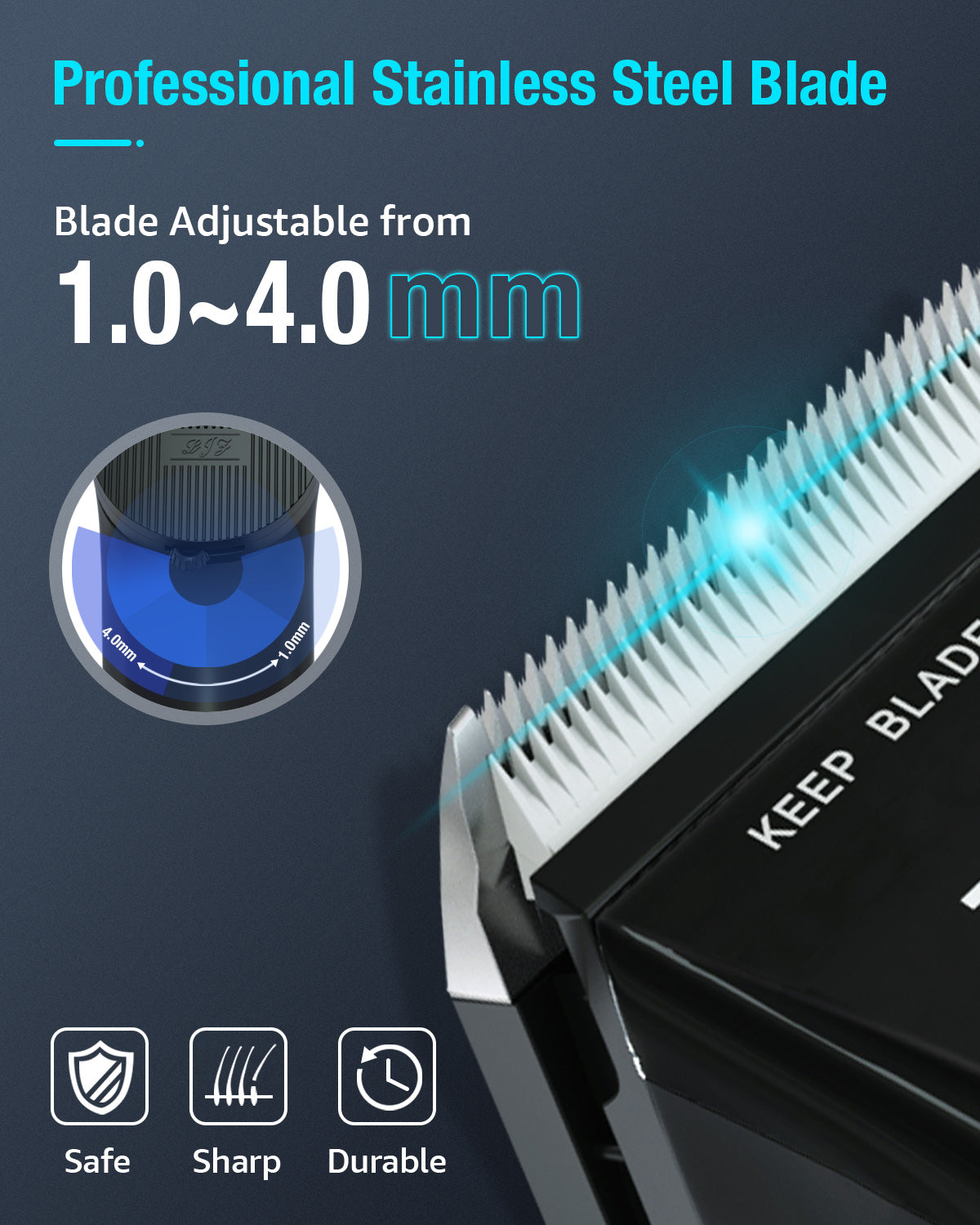 Cordless Hair Clippers for Men