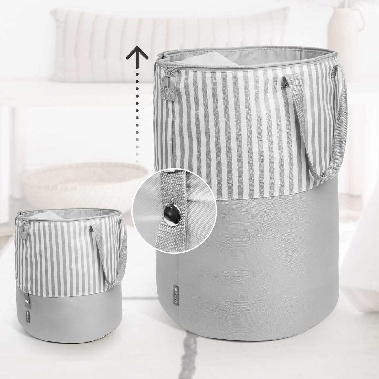 Large Laundry Hamper 90L