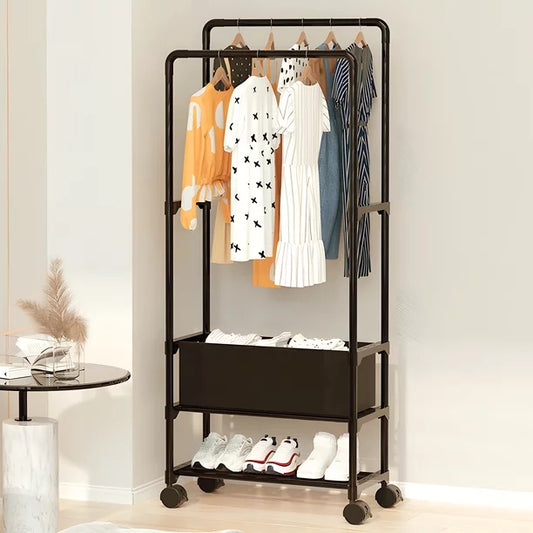 Clothing Racks for Hanging with Storage Bag