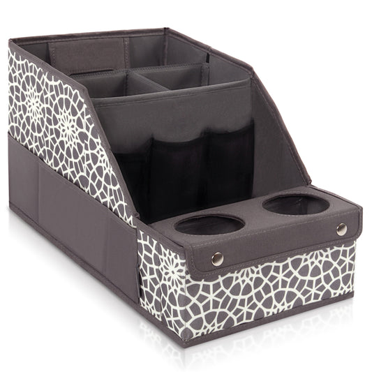 Car Seat Organizer with 11 Storages Compartments and 2 Cup Holders