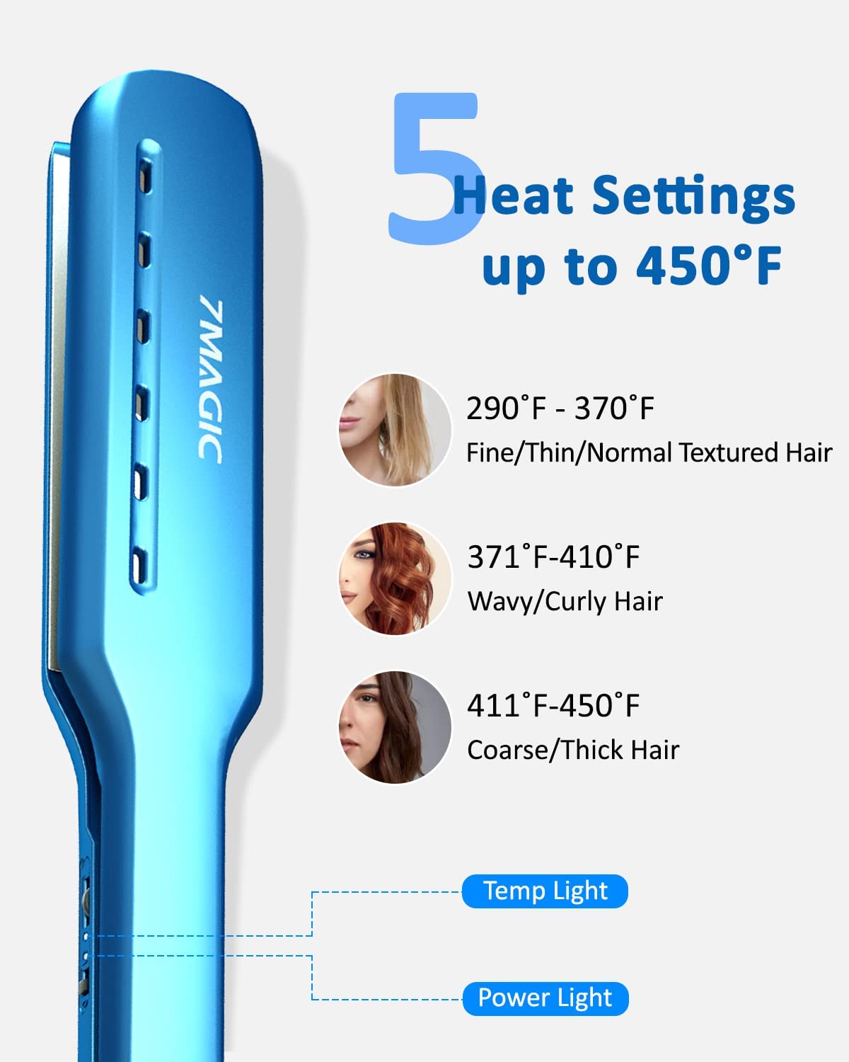 Hair Straightener - Blue