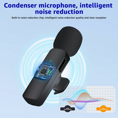 Lavalier Mini Wireless Microphone - for Type C