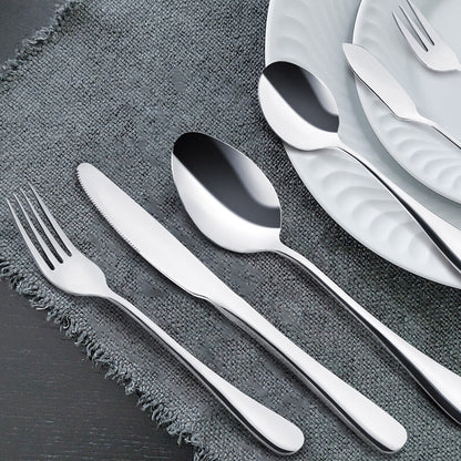 5x 24 Pieces Silverware Set