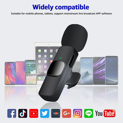 Lavalier Mini Wireless Microphone - for iPhone