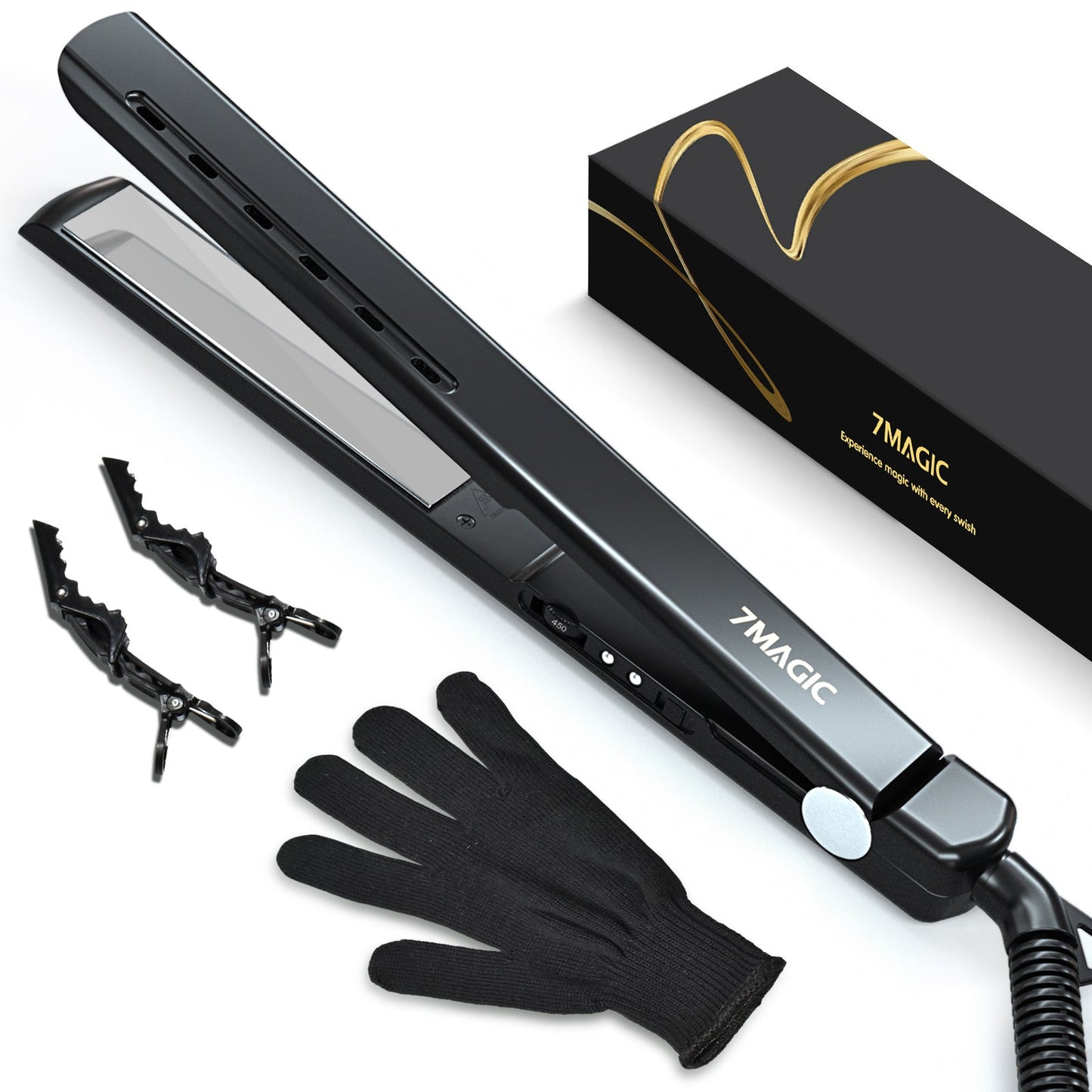 7MAGIC Titanium Flat Iron